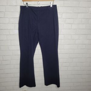 Vince Deep Blue Italian Fabric Trousers